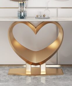 Bàn Conlose trang trí hình tim