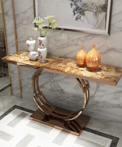 Bàn Console mạ vàng Gold sang trọng
