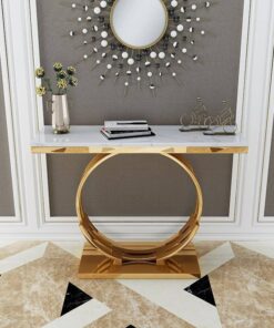 Bàn Console mạ vàng Gold sang trọng