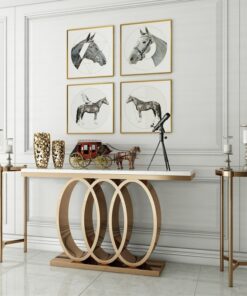 Bàn decor hiện đại cho phòng khách