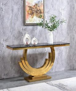 Bàn decor mạ tintan sang trọng