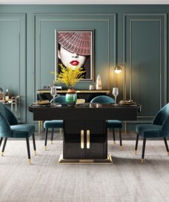 Bộ bàn ăn thông minh trang trí nội thất phòng bếp