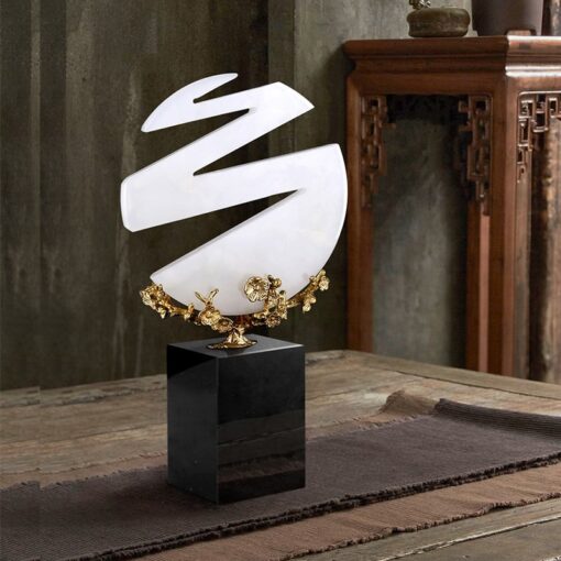 da-ngoc-bich-truu-tuong-trang-tri 1 (3) Mô hình đá ngọc bích trừu tượng trang trí