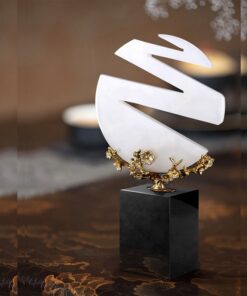 Mô hình đá ngọc bích trừu tượng trang trí