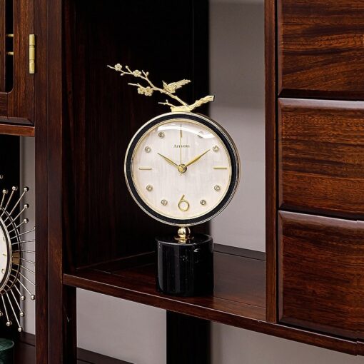 dong-ho-ban-nho-xinh 1 (1) Đồng hồ nhỏ xinh trang trí bàn làm việc