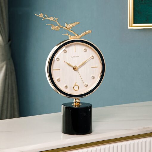 dong-ho-ban-nho-xinh 1 (2) Đồng hồ nhỏ xinh trang trí bàn làm việc