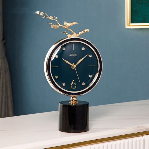 dong-ho-ban-nho-xinh 1 (5) Đồng hồ nhỏ xinh trang trí bàn làm việc