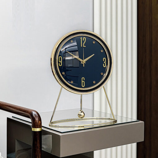 dong ho qua lac dec ban trang tri 4 Đồng hồ quả lắc để bàn sang trọng