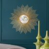 Gương mặt trời treo tường đơn giản
