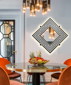 Gương trang trí nội thất hình vuông