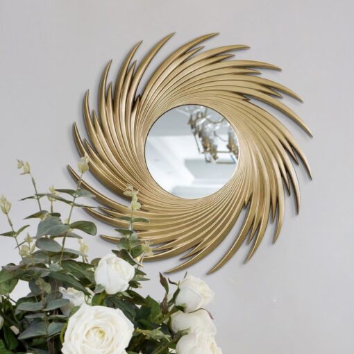 guong-tron-trang-tri 2 Gương tròn trang trí nội thất