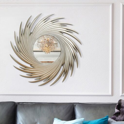 guong-tron-trang-tri 4 Gương tròn trang trí nội thất