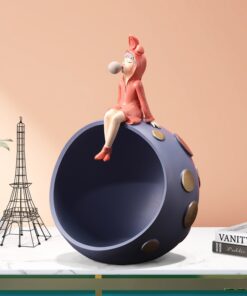 Khay kẹo cô gái xinh xắn