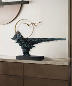 Mô hình chim bay về núi