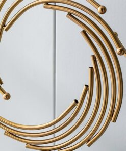 Mô hình vòng xoáy bằng kim loại trang trí