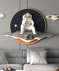 Tranh 3D phi hành gia vũ trụ