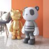 Tượng gấu Panda xinh xắn bày tủ
