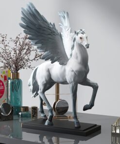 Tượng ngựa thiên thần để bàn