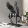 Tượng ngựa thiên thần để bàn