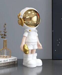 Tượng phi hành gia nhí decor phòng cho bé
