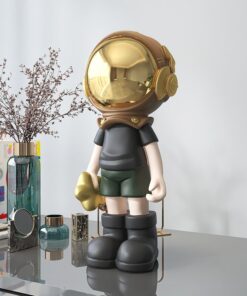 Tượng phi hành gia nhí decor phòng cho bé