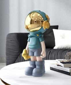Tượng phi hành gia nhí decor phòng cho bé