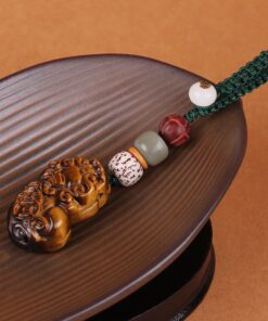 Móc khóa Tỳ Hưu đá