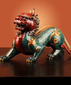 Tượng tỳ hưu phong thủy để bàn làm việc