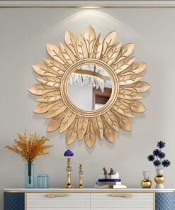 Gương trang trí hình bông hoa