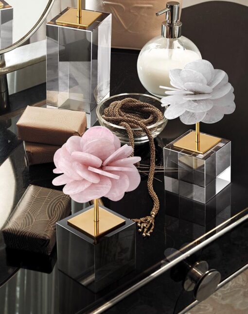 mo-hinh-hoa-ket-bang-da 4 Mô hình hoa kết bằng đá pha lê tự nhiên