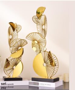 Mô hình nửa vầng trăng nghệ thuật trang trí phòng khách