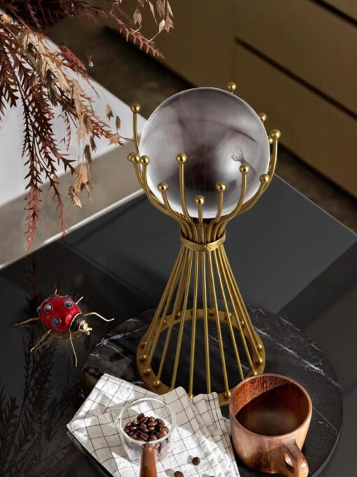 Quả cầu pha lê để bàn sang trọng Quả cầu pha lê để bàn sang trọng