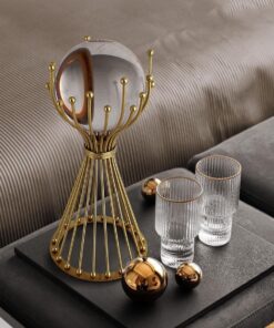 Quả cầu pha lê để bàn sang trọng