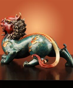 Tượng tỳ hưu phong thủy để bàn làm việc