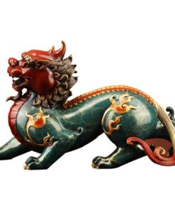 Tượng tỳ hưu phong thủy để bàn làm việc hợp mệnh Hỏa