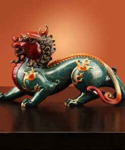 Tượng tỳ hưu phong thủy để bàn làm việc