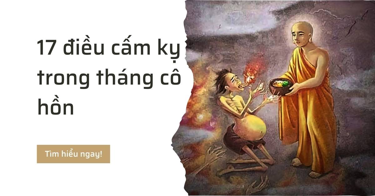 17 điều cấm kỵ trong tháng cô hồn