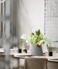 Bình cắm hoa phong cách đơn giản và hiện đại