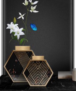 Bình cắm hoa hình lục giác