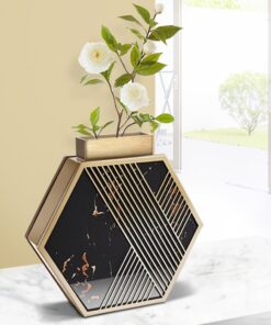 Bình cắm hoa hình lục giác