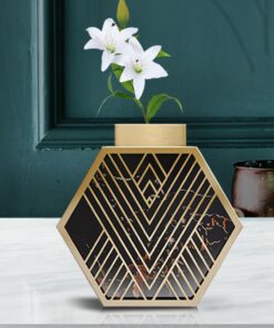 Bình cắm hoa hình lục giác