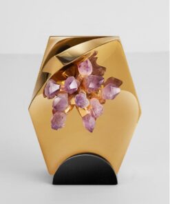 Bình hoa gắn pha lê sang trọng