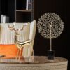 Tượng con hươu trang trí sang trọng