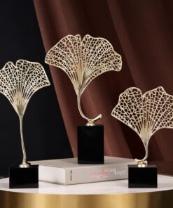 Mô hình trang trí lá bạch quả đơn giản