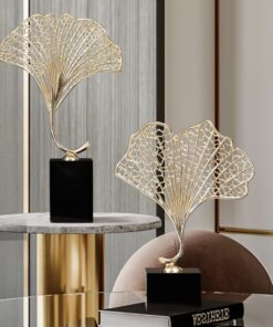 Mô hình trang trí lá bạch quả đơn giản