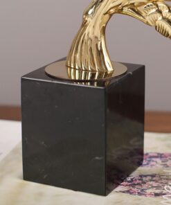 Decor tùng hạc trang trí kệ rượu