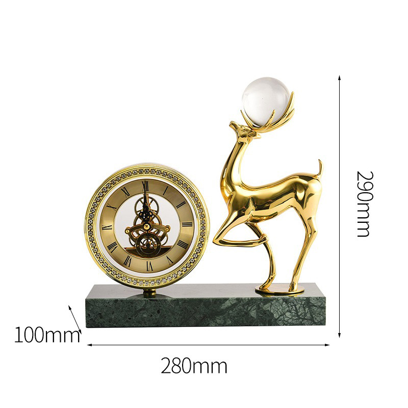 Đồng hồ hươu để bàn