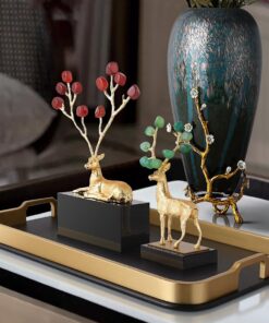 Hươu sừng tấm pha lê