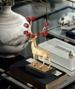 Hươu sừng tấm pha lê