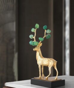 Hươu sừng tấm pha lê